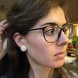 Vintage floral earings